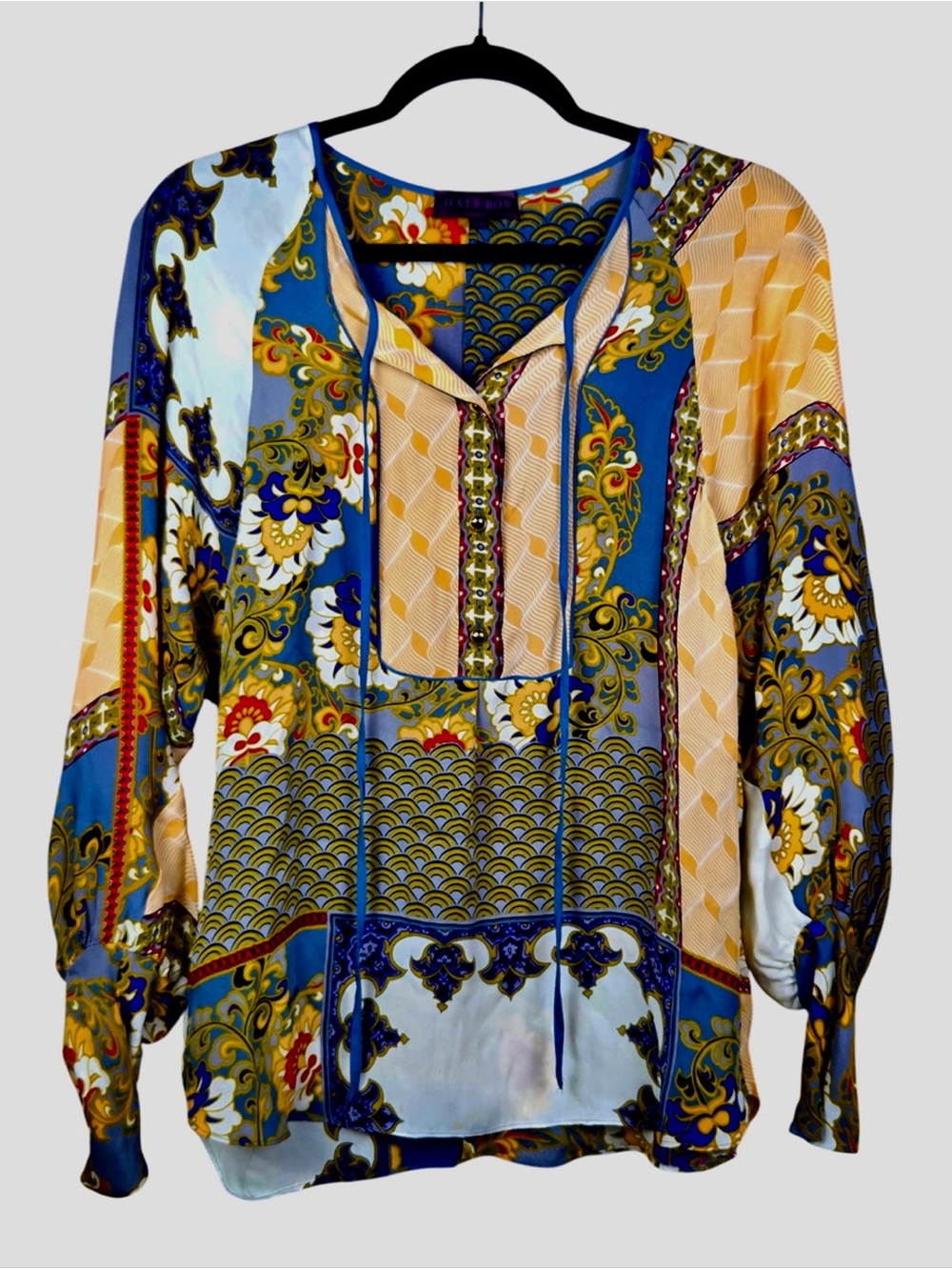 Hale Bob Women’s Silk Henley Tunic💕